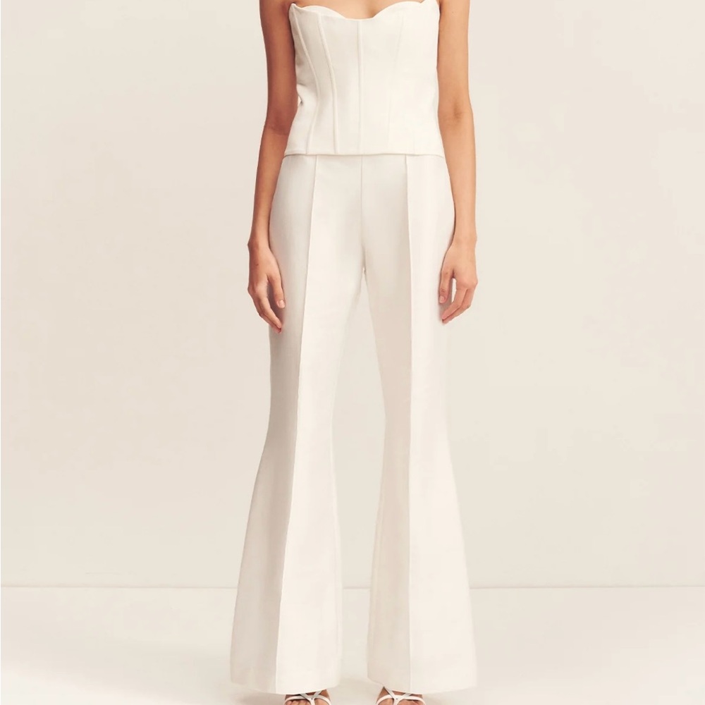 Shona Joy Thea Pintuck Flared Pant